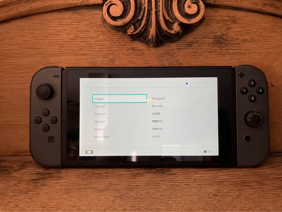 Nintendo Switch with Grey Joy-Cons - photo 2