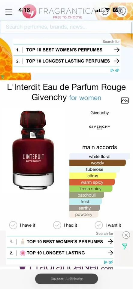 L’interdit Perfume image indicator(2)