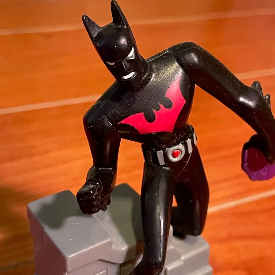 Vintage 2000 Burger King Batman Beyond Action Figure RARE image indicator(2)