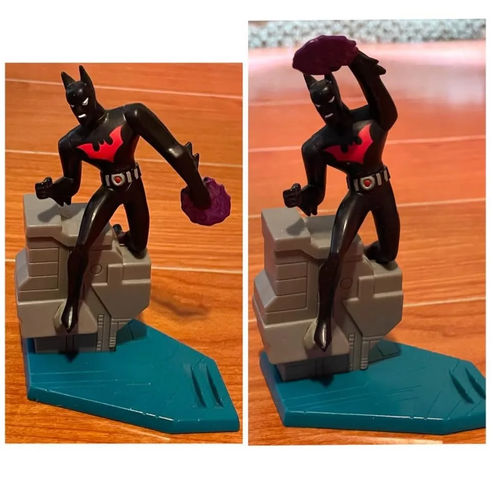 Vintage 2000 Burger King Batman Beyond Action Figure RARE image indicator(6)