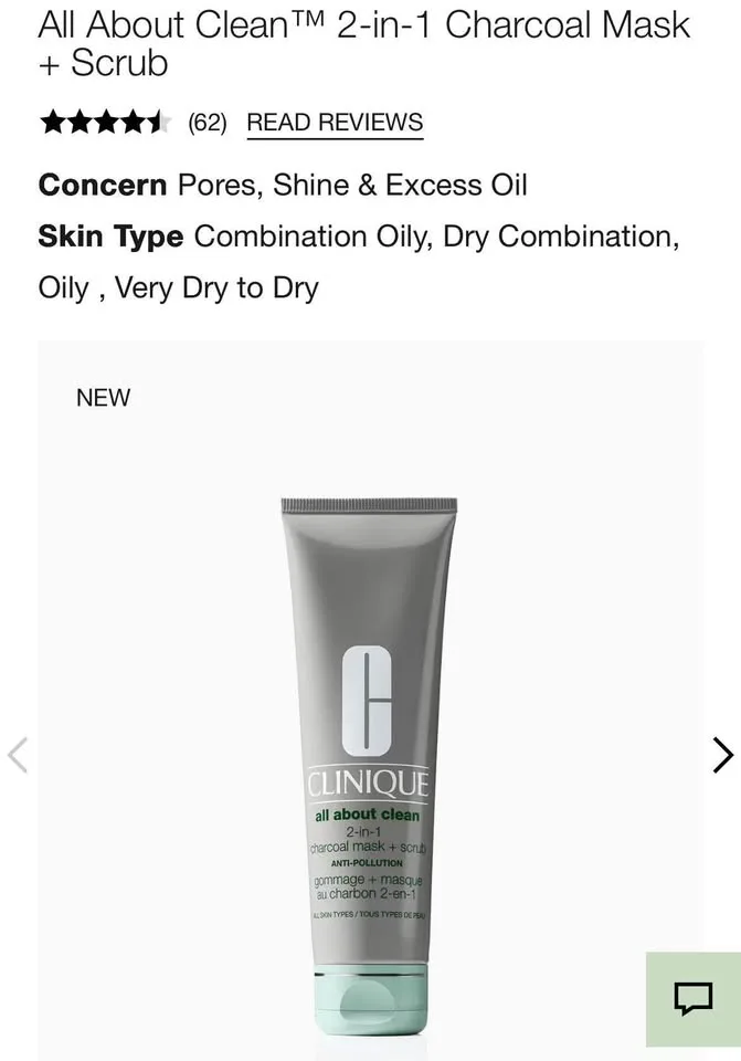 CLINIQUE✨Makeup Bag with Charcoal Mask & Scrub image indicator(10)