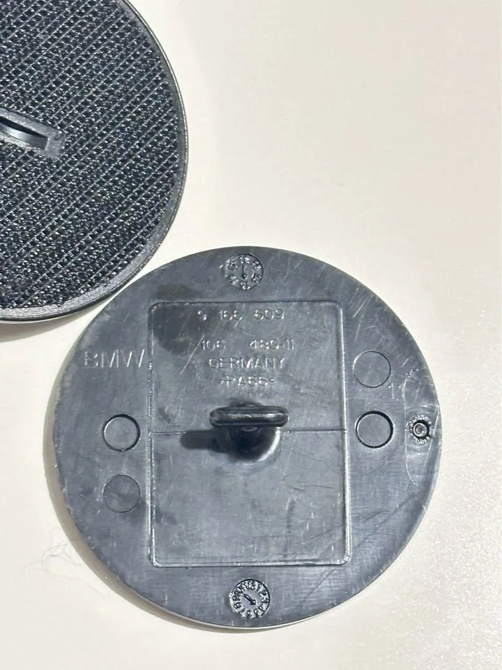 Genuine BMW floor mat anchor image indicator(2)