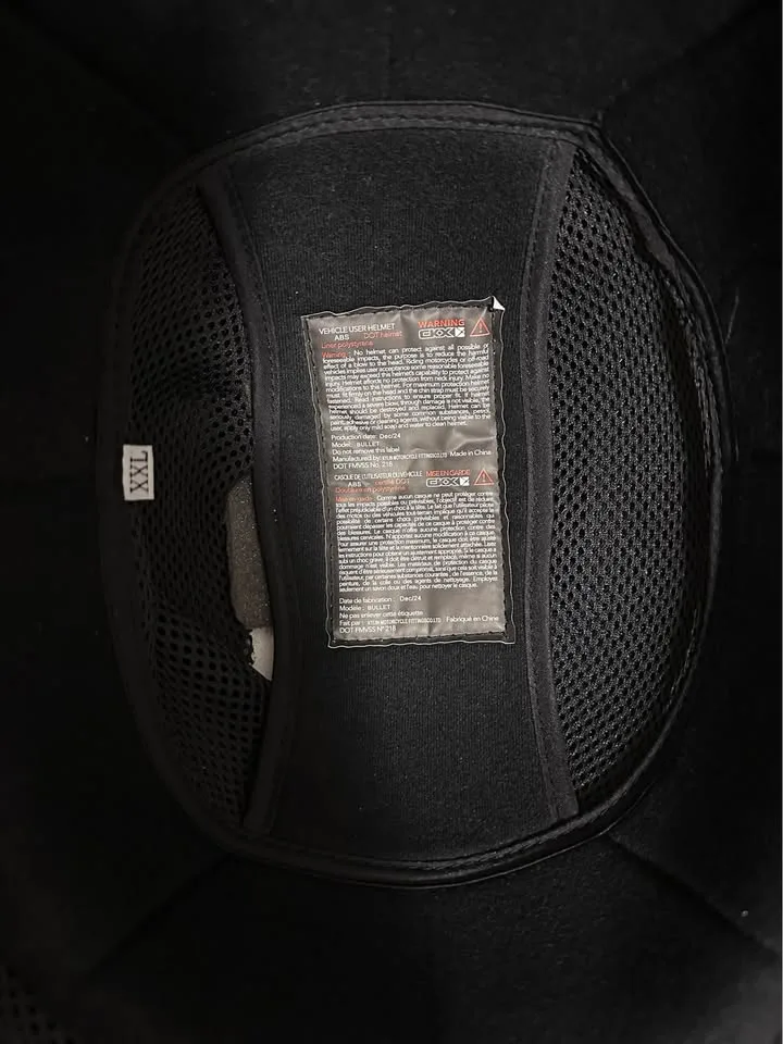 Half-face motorcycle hemlet DOT certified image indicator(3)