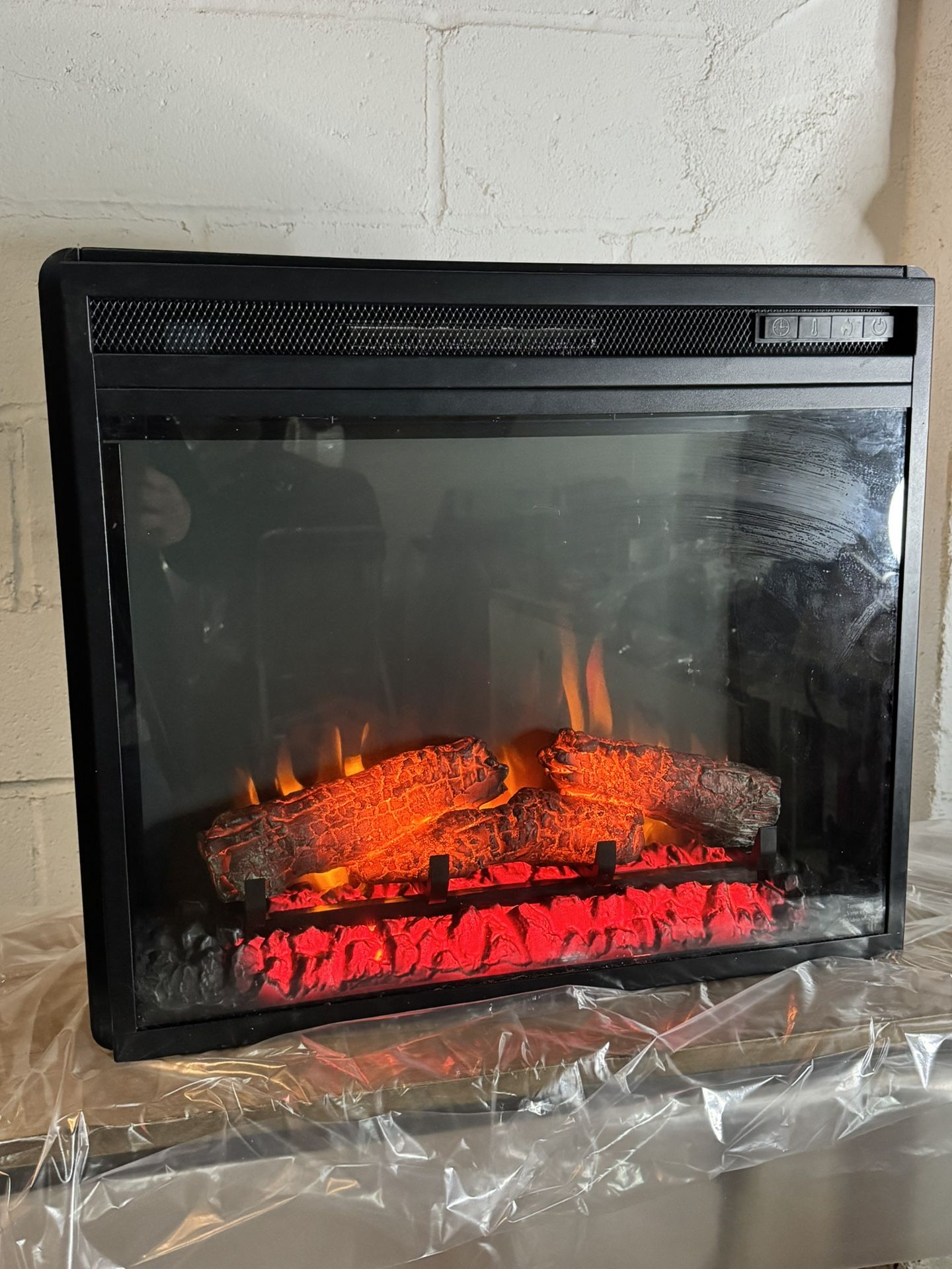 26 Inch Electric Space Heater Fireplace