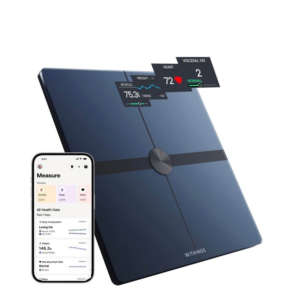 Withings Body Smart Wi-Fi Digital Smart Scale - Black - photo 2