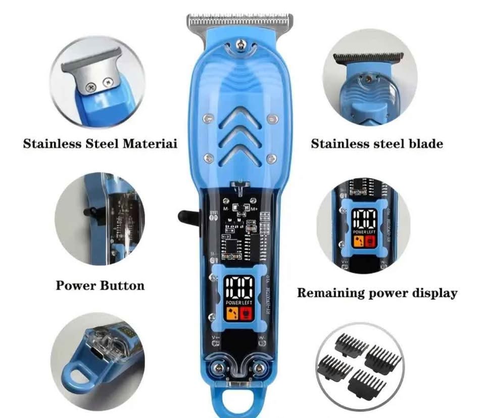 Razors Transparent Hair Clipper Original Set Hair Clipper - photo 3