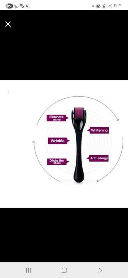 DermaRoller Skincare. MicroNeedling Facial Roller - photo 3