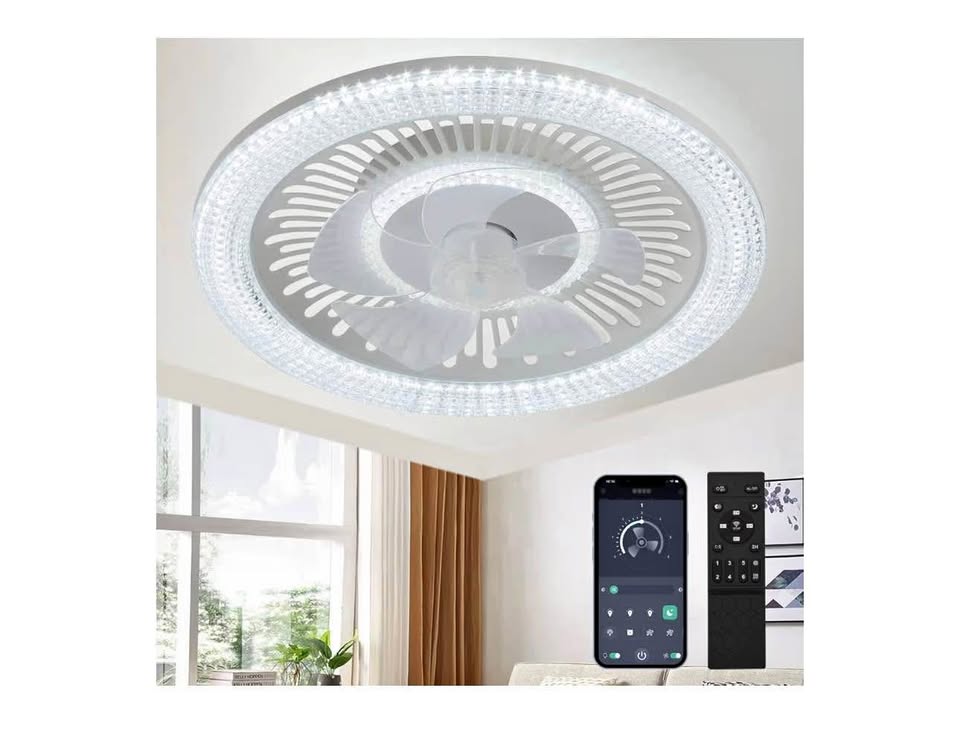 Ceiling Fan with Lights Fandelier 20''