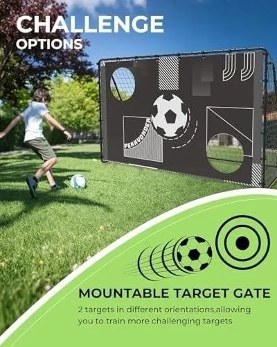 NEW-7 x 5 ft Kids Soccer Net image indicator(3)