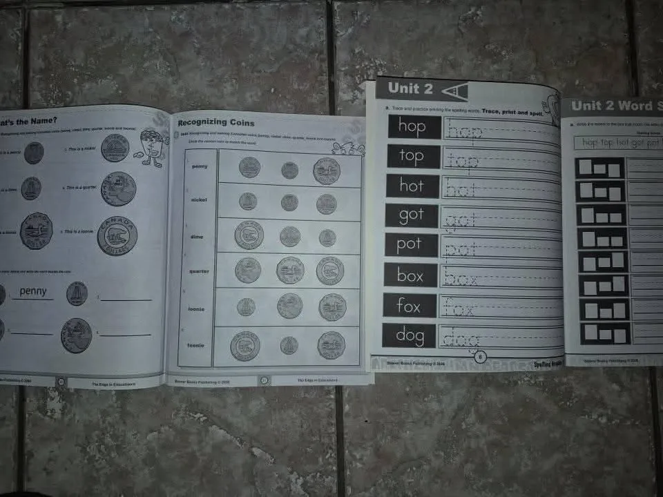 Grade 1/2 School workbooks image indicator(2)