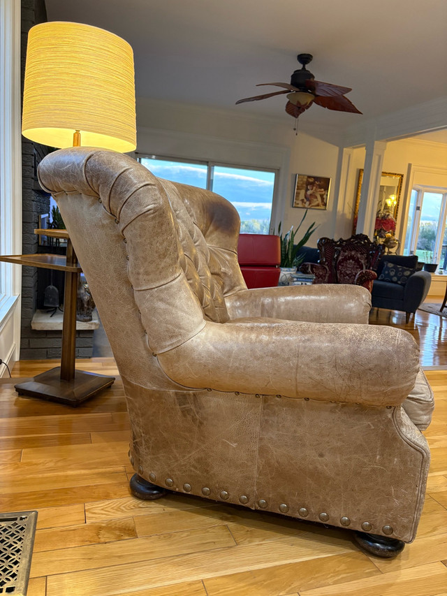 Ralph Lauren Writer's Club Chair 1996 - photo 4