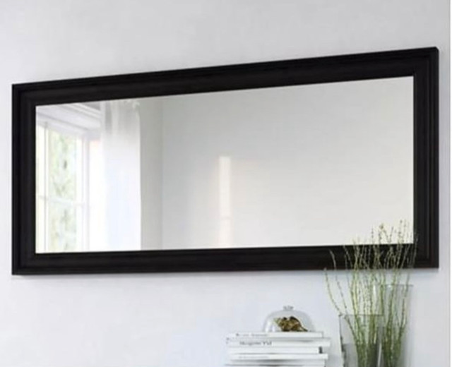 5’ black frame mirror - photo 3