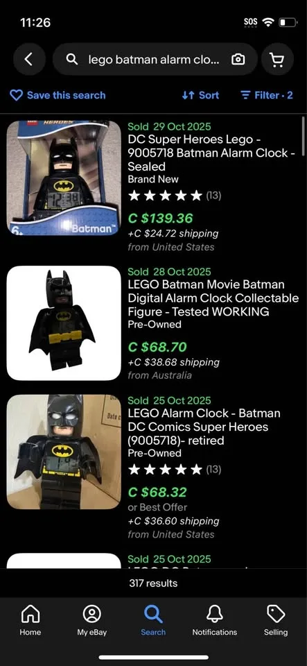 Lego Batman alarm clock! image indicator(5)