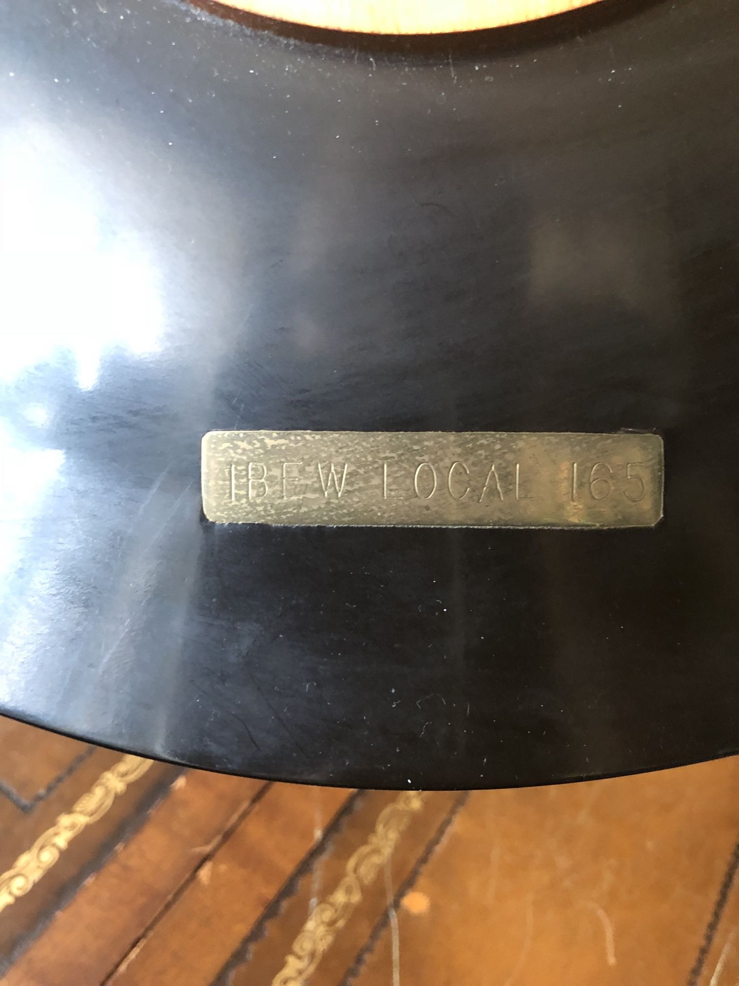 Antique cheese tray IBEW - photo 2