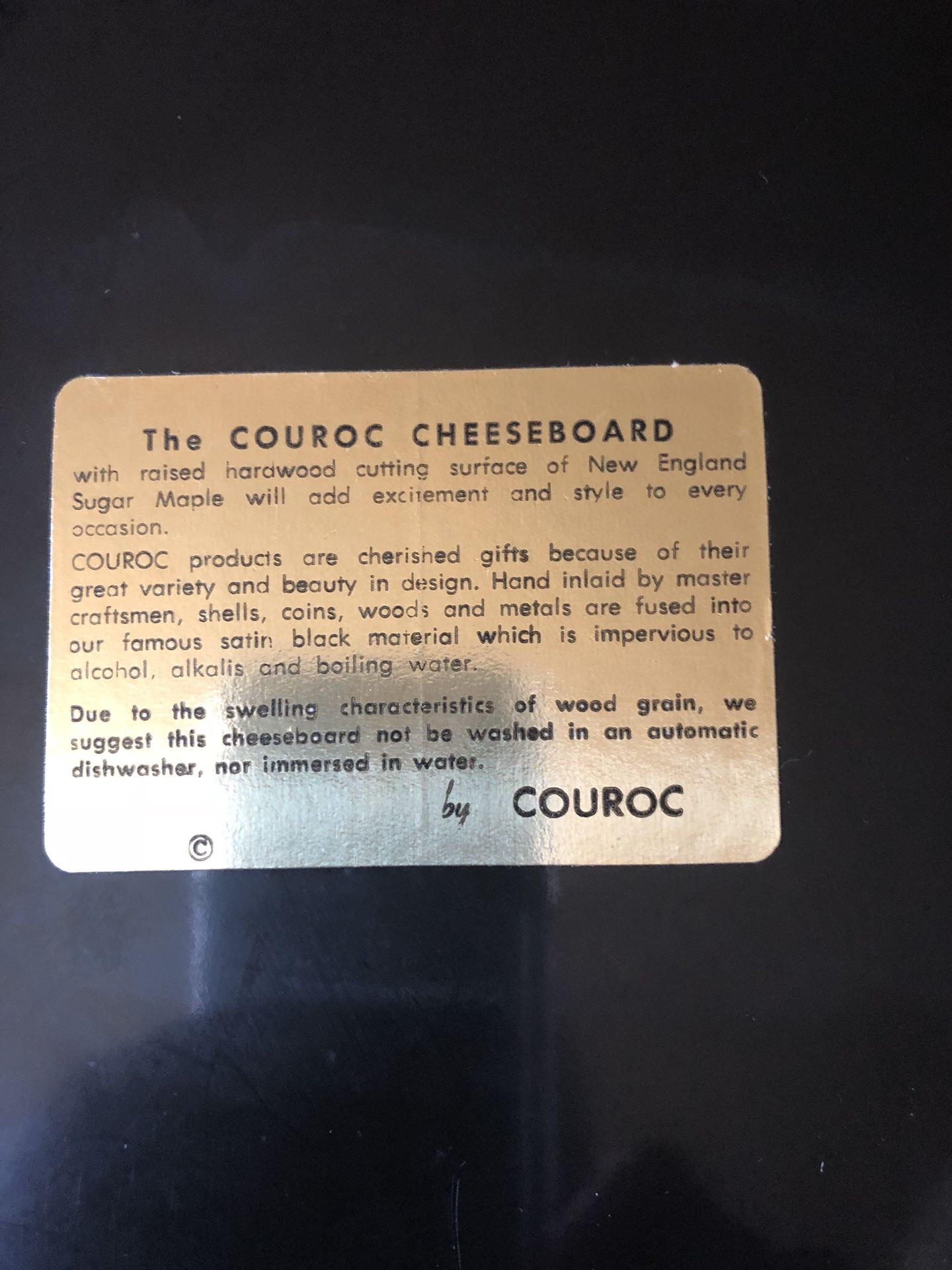 Antique cheese tray IBEW - photo 4