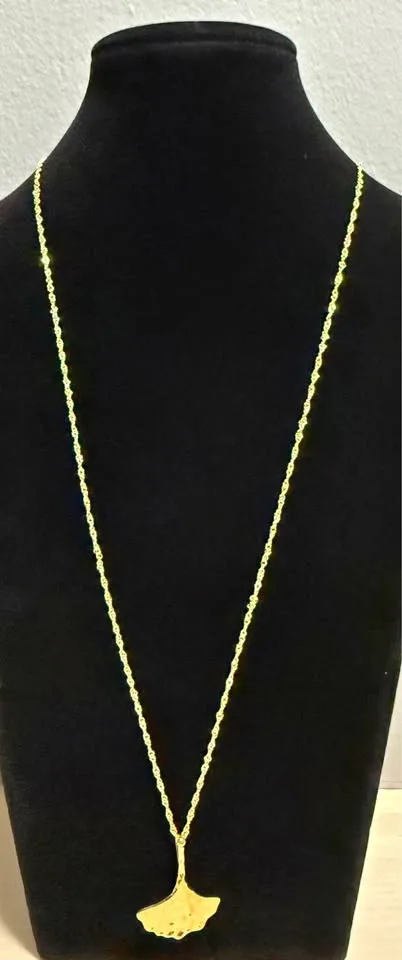 24 in 925 Sterling Silver Singapore Link necklace thumbnail