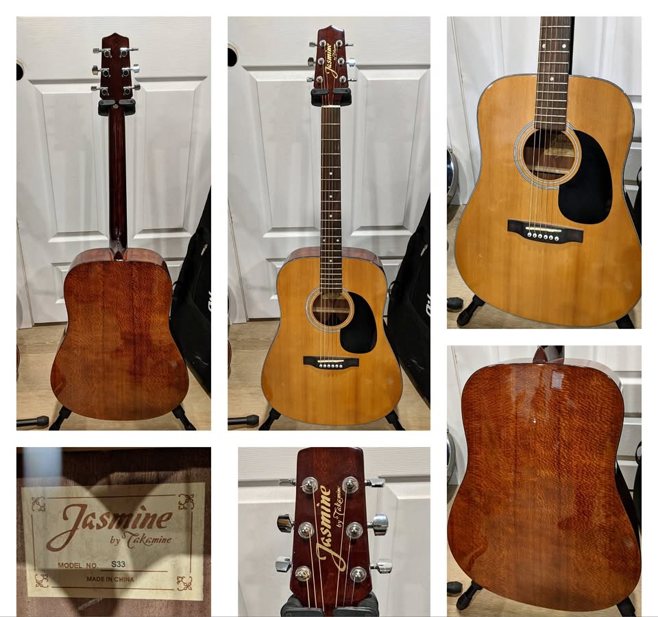 $250 Jasmine by Takamine Acoustic Guitar