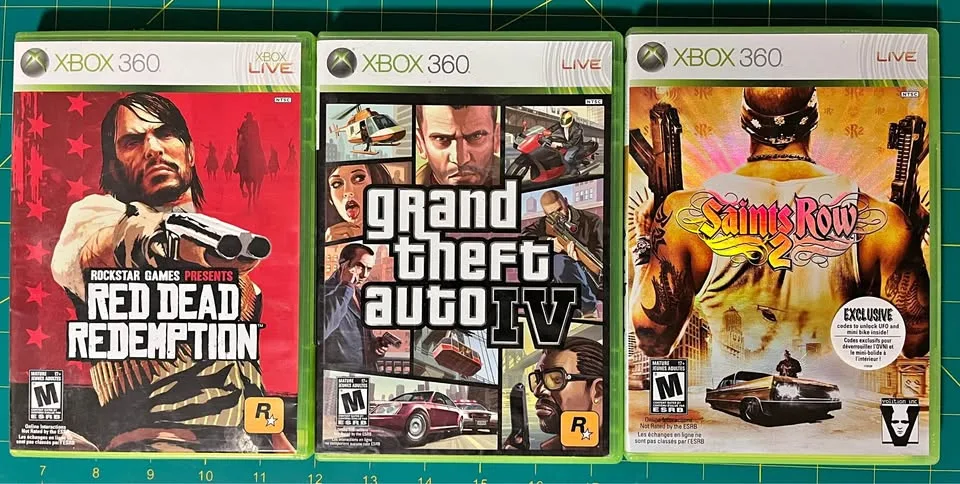 Open-World Action Trio (Xbox 360)