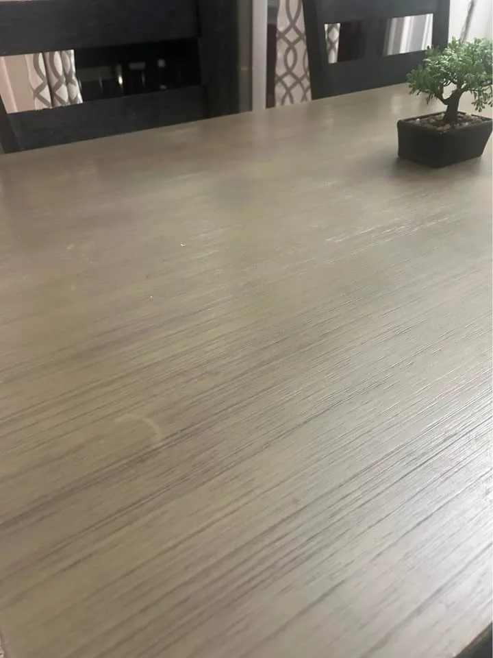 Wooden Dinning Table!! Has to go image indicator(3)