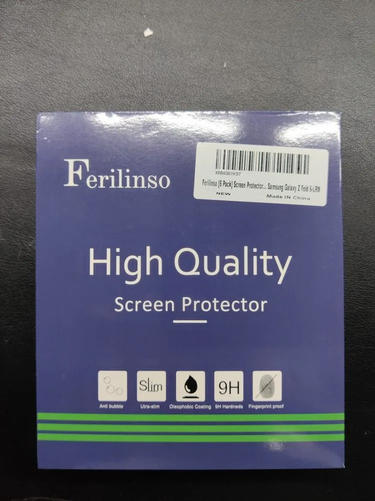 6 Psc Samsung Galaxy Fold 6 Screen Protector