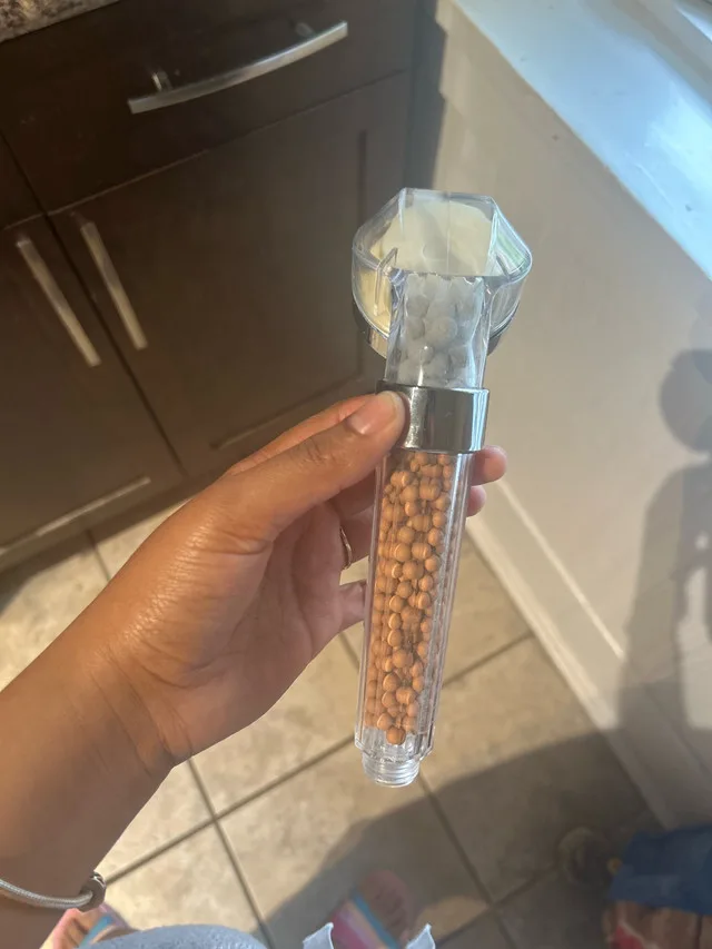 Water filter shower head image indicator(2)