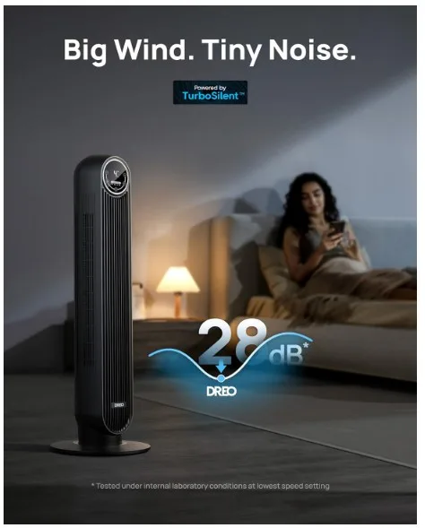 DREO tower fan brand new image indicator(3)