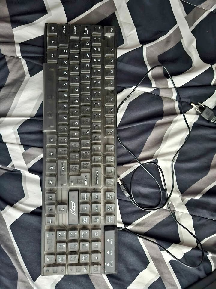 Lighting Keyboard Desktop Computer