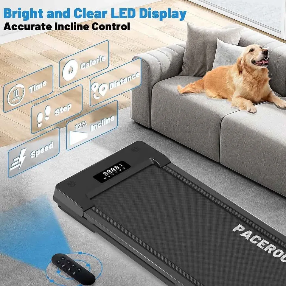 Walking Pad Treadmill with 12% Incline & Bluetooth Speaker image indicator(7)