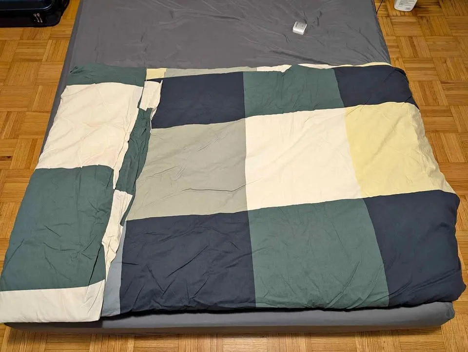 IKEA Queen Duvet with Cover thumbnail