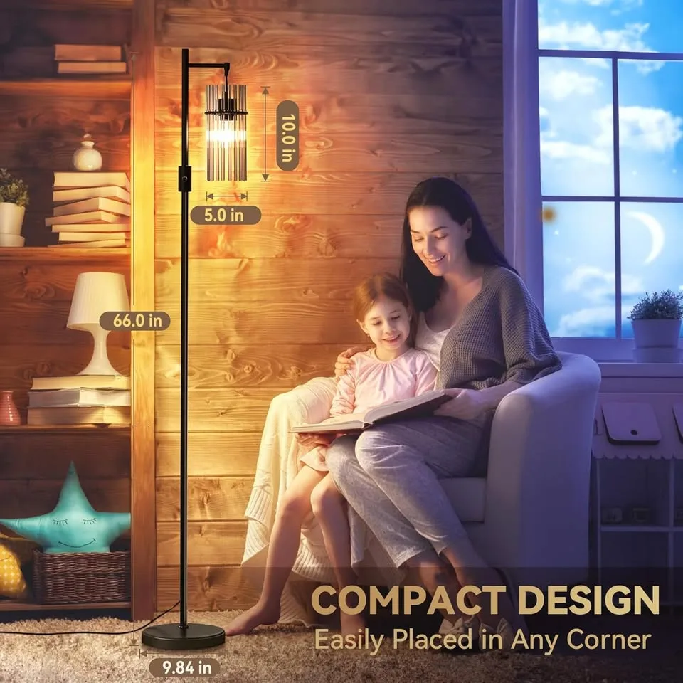 Industrial Floor Lamps, Dimmable Floor Lamp image indicator(4)