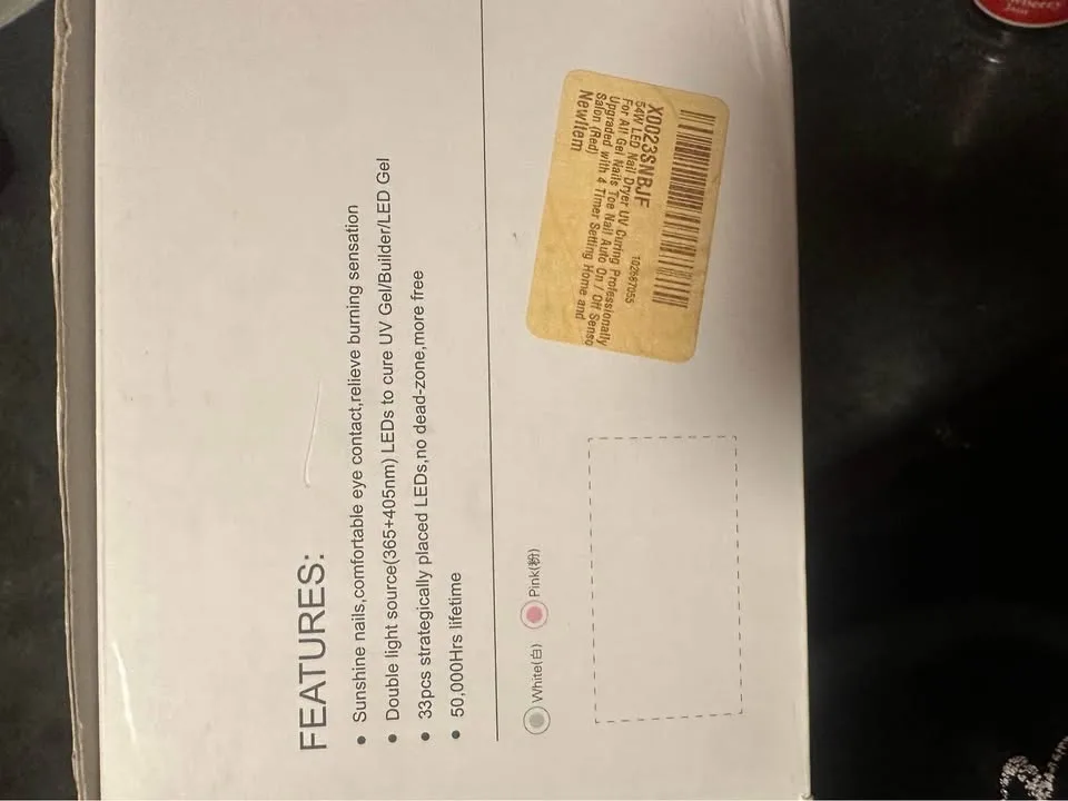 54W LED Nail Dryer UV Curing Professionally For All Gel Nails image indicator(5)