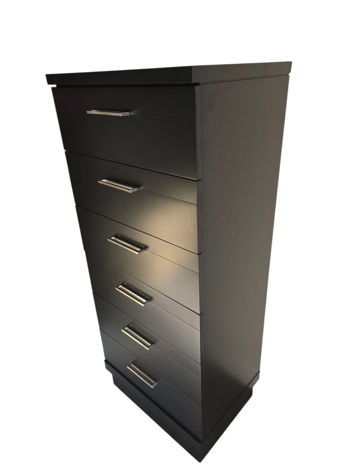🚚 Free Delivery – Modern Black 6-Drawer Dresser | 25171 - photo 3