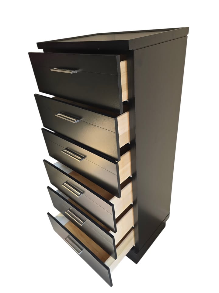 🚚 Free Delivery – Modern Black 6-Drawer Dresser | 25171 - photo 4