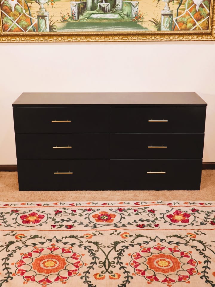 🚚 Free Delivery – Modern Black 6-Drawer Dresser | 25301 - photo 2