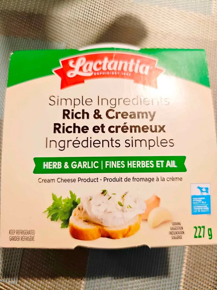 Lactantia Cream Cheese