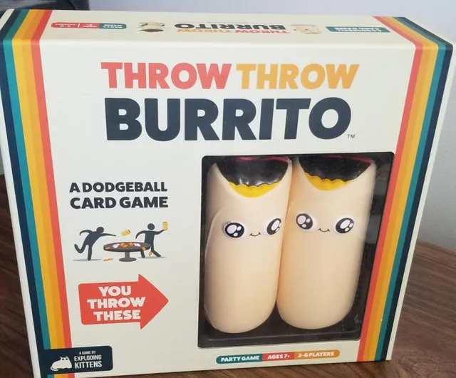 Throw Throw Burrito: A Dodgeball Card Game