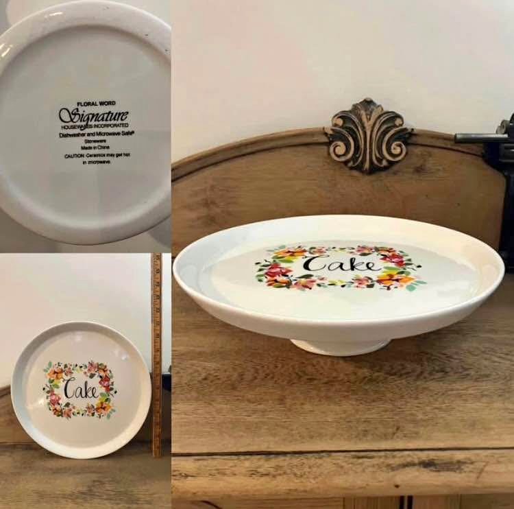 Cake Stand Signatures