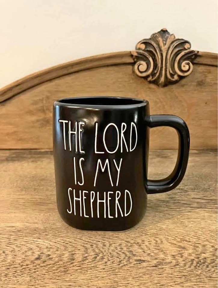 Rae Dunn The Lord is my Shepherd Mug