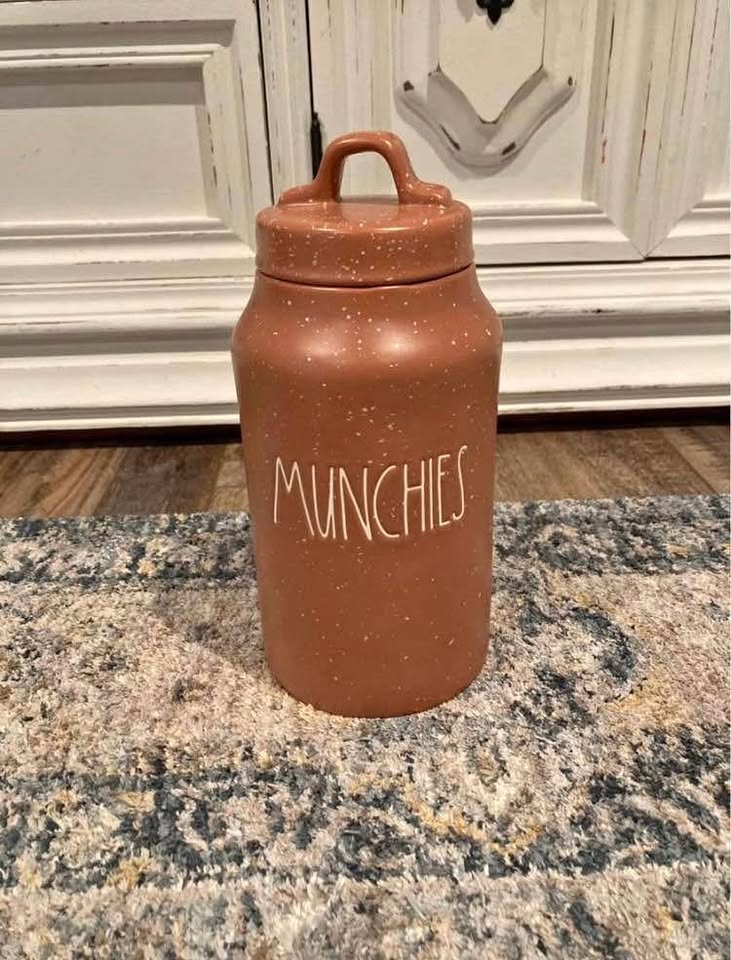 Rae Dunn Munchies Speckled Canister