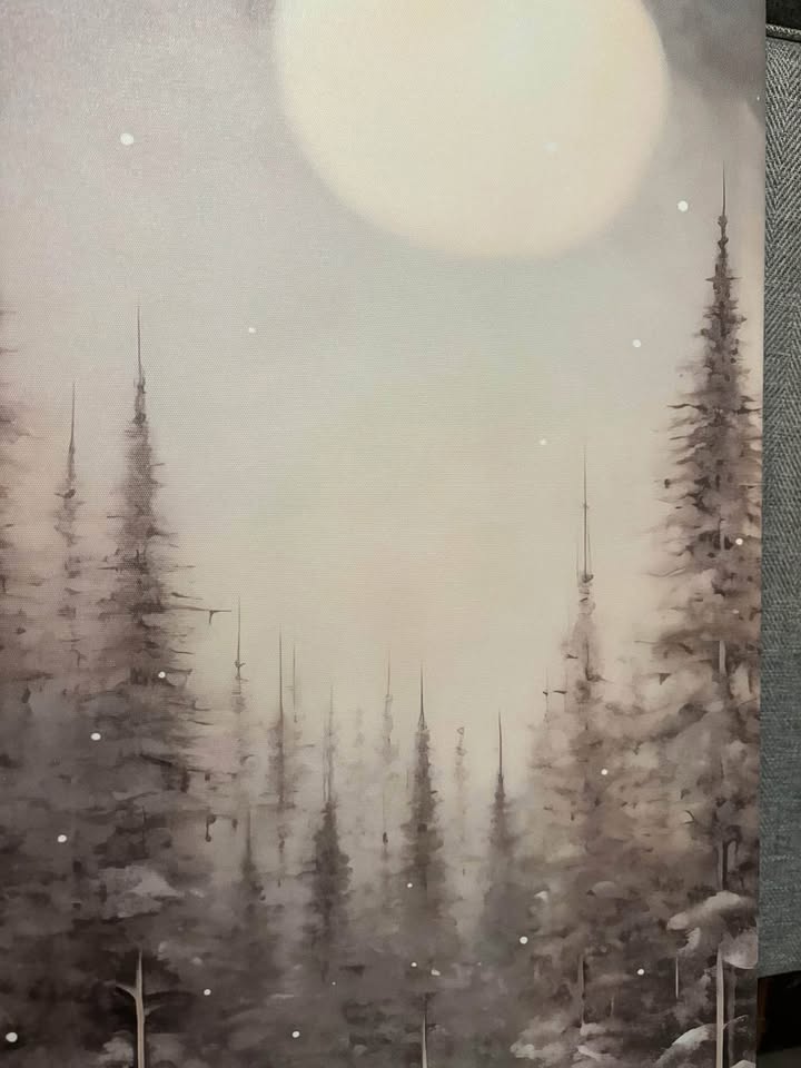 Beautiful Moonlit Canvas-Ready to Hang - photo 3