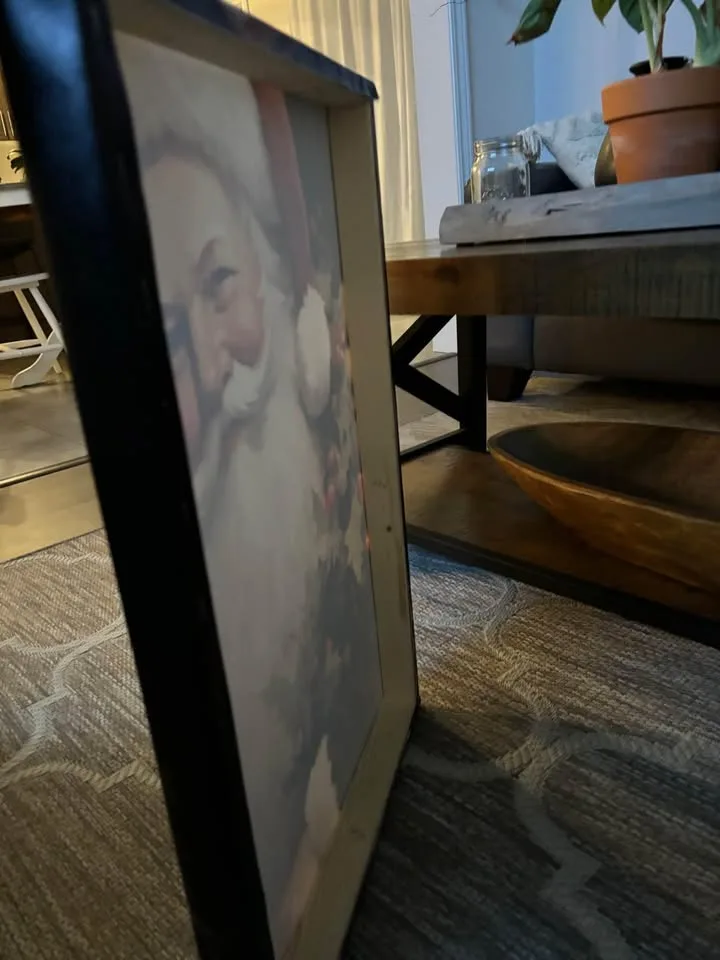 Vintage Santa Canvas image indicator(4)