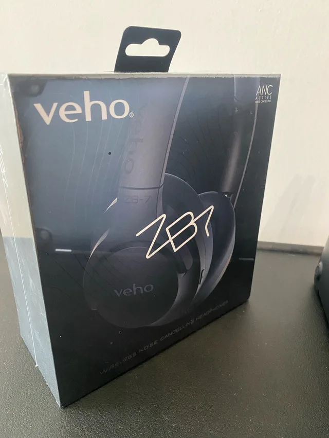 Brand New Veho ZB-7 Wireless Noise Cancelling Headphone image indicator(3)