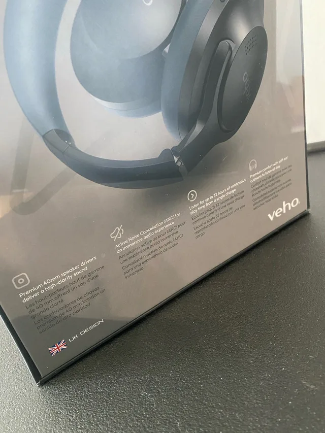 Brand New Veho ZB-7 Wireless Noise Cancelling Headphone image indicator(4)