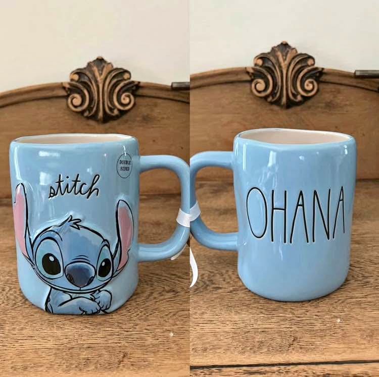 Rae Dunn Disney Stitch Ohana Mug