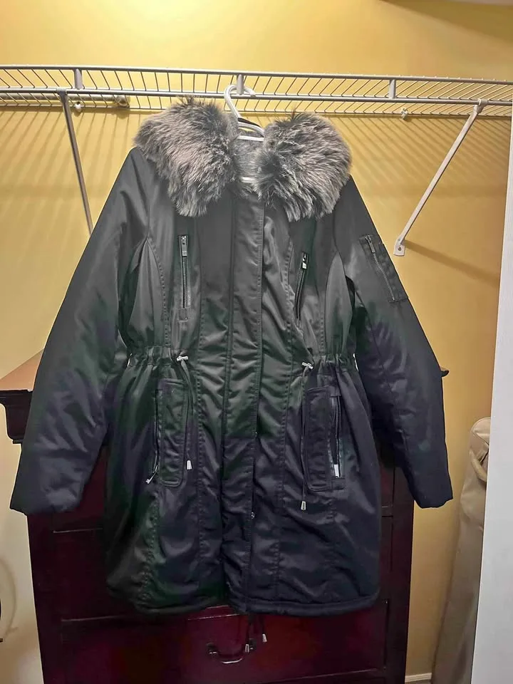 Steve Madden Coat Women's size Medium Black