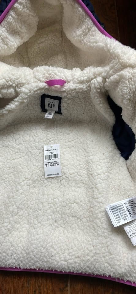 Gap Kids - Girls Sherpa Jacket 2T - photo 3