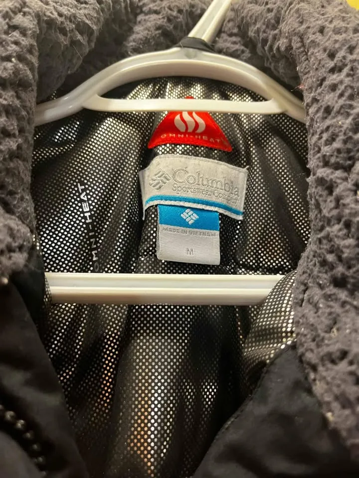 Columbia Coat Women's size Medium dark Grey image indicator(3)