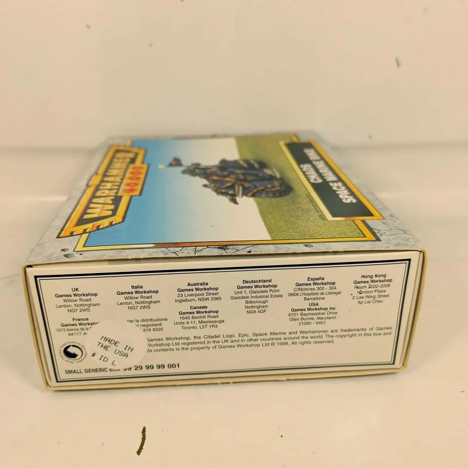 Box ONLY Chaos Space Marines Biker 1998 Warhammer 40k image indicator(5)