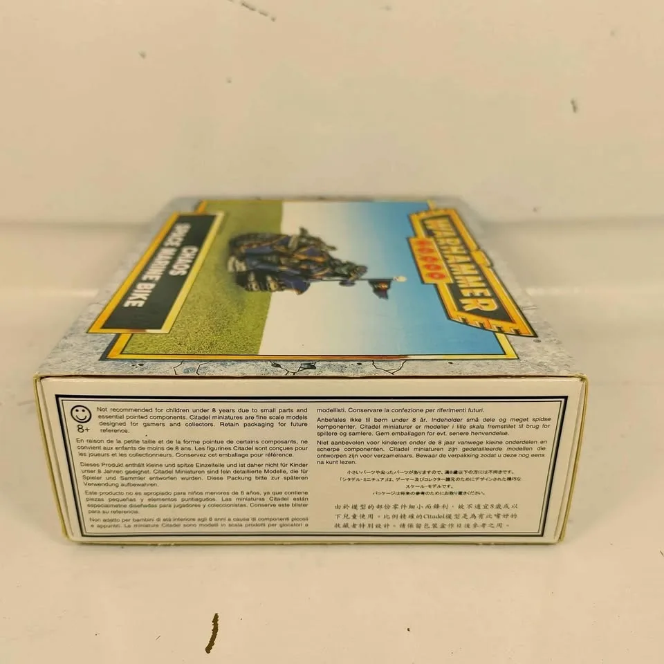 Box ONLY Chaos Space Marines Biker 1998 Warhammer 40k image indicator(6)