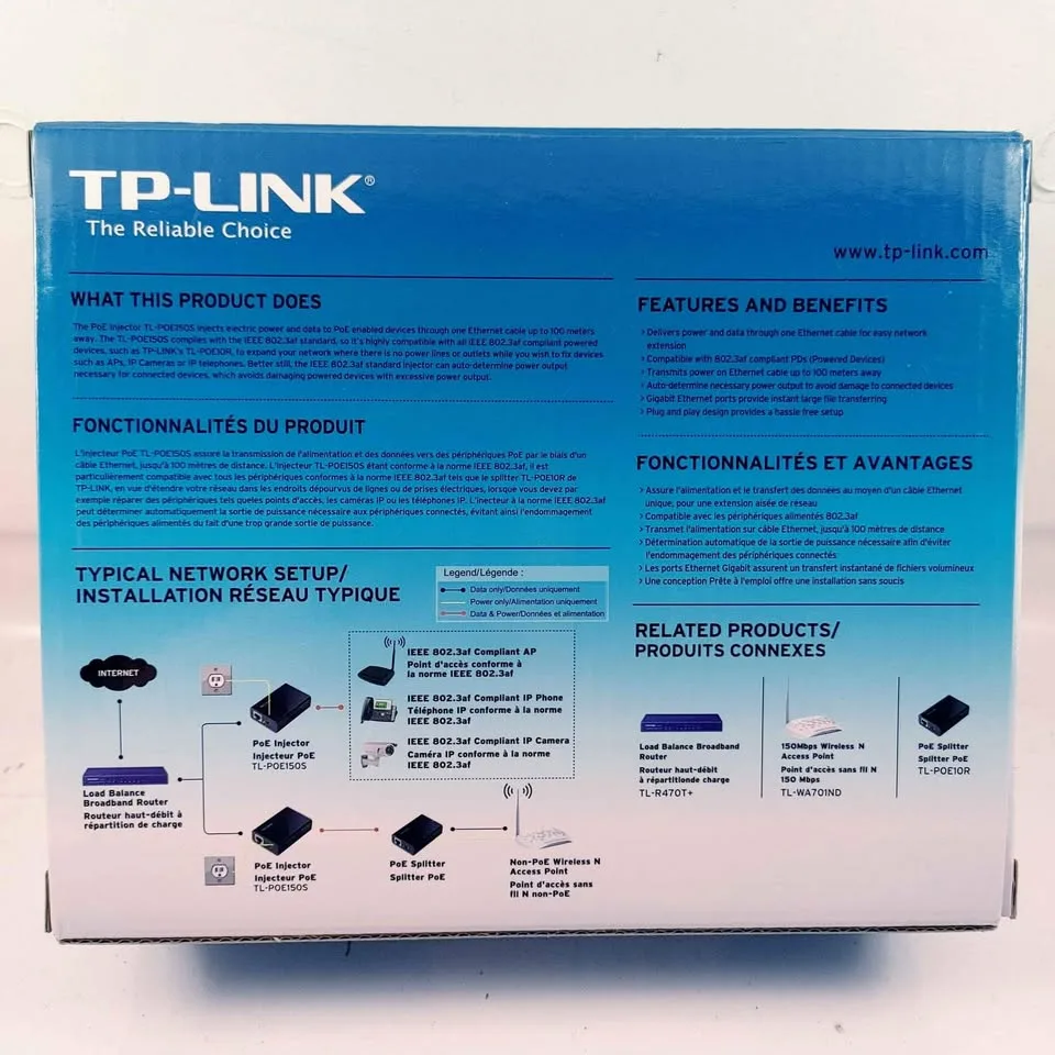 TP-Link PoE Injector TL-POE150S image indicator(4)